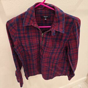Madewell checkered top